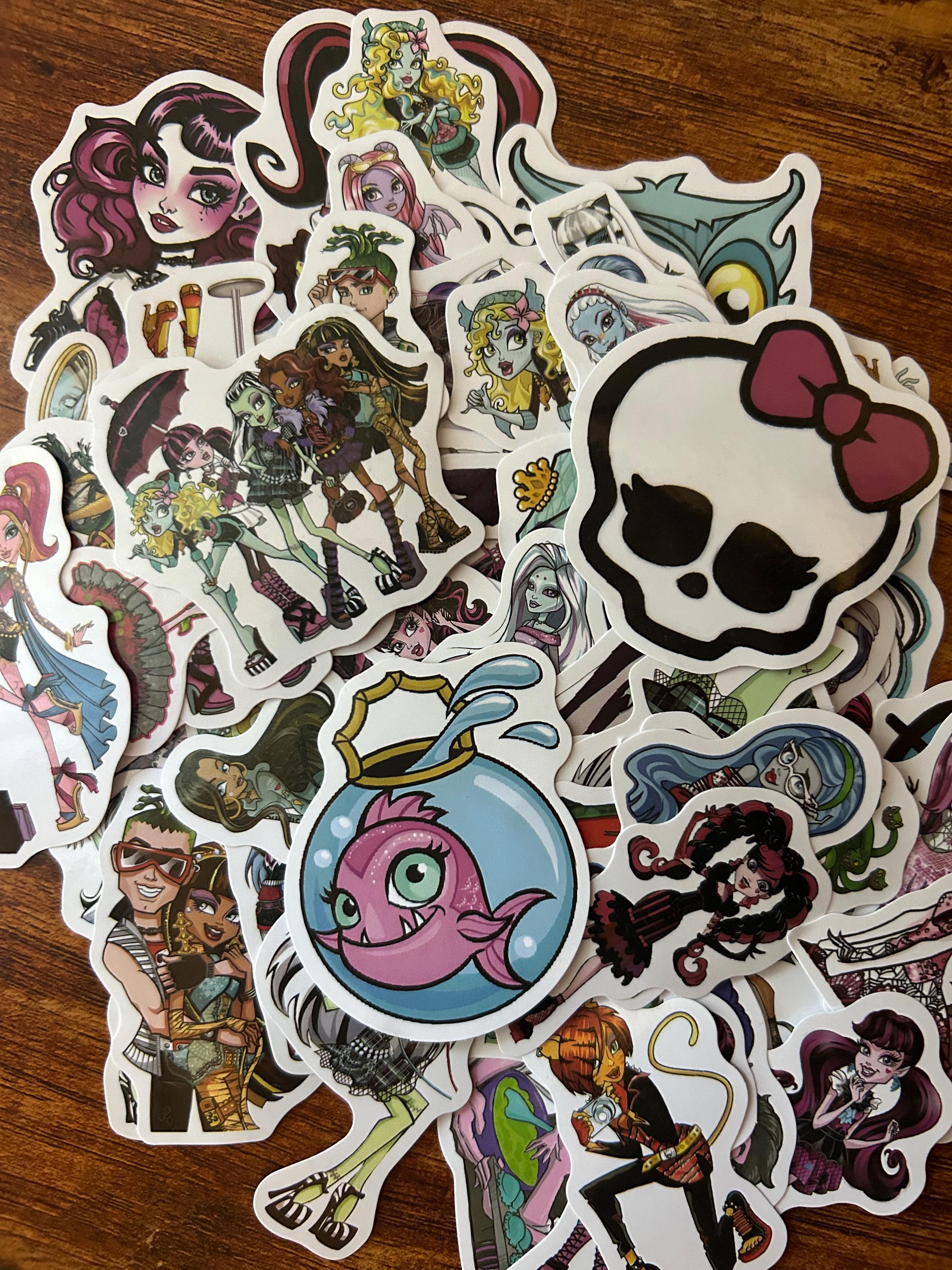 Monster high stickers - Etsy 日本