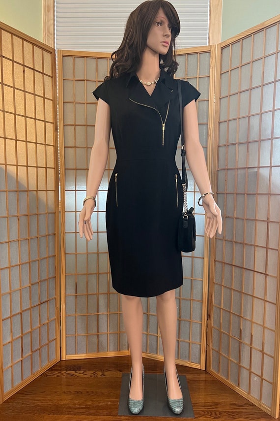 Black calvin Klein Dress Size 6 - Etsy