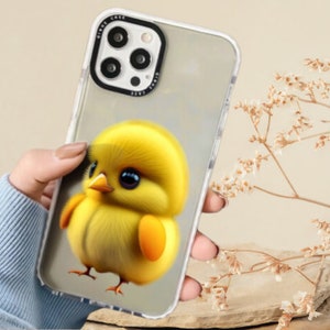 Funda impermeable para teléfono con dibujos animados de animales futuristas: ligera, resistente a la suciedad y caprichosamente única