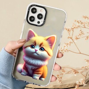 Funda impermeable para teléfono con dibujos animados de animales futuristas: ligera, resistente a la suciedad y caprichosamente única