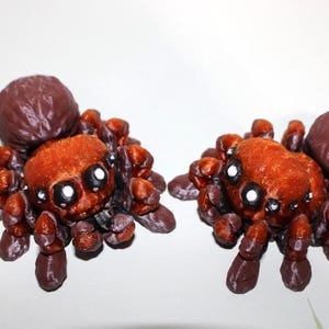 Mini Spider or Earrings, Fidget Mini Spider, 3D Printed Spider-Great Gift Idea-Free Shipping