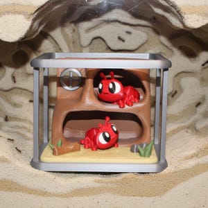 Ant Farm 3d printed playset- Comes with Farm and 2 ants
