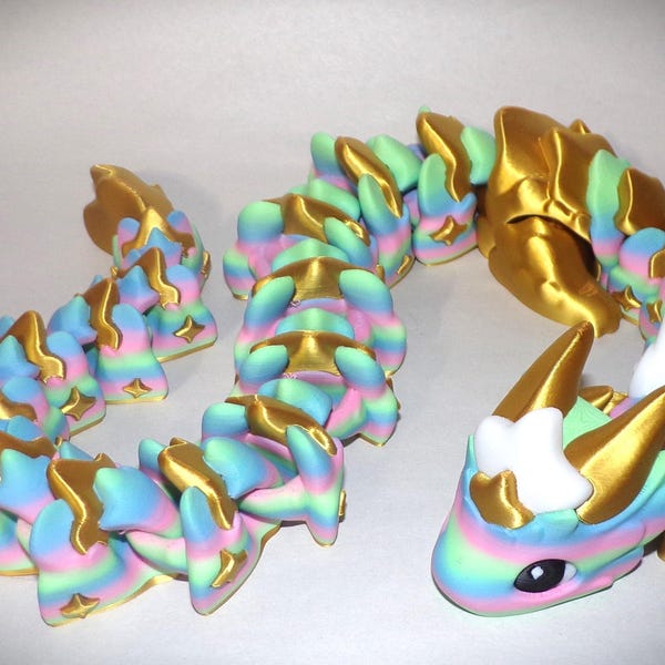 3D Printed Atria Dragon Articulated Design