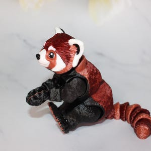 Red Panda Articulated Flexi Fidget-Great Gift Idea-6 inches