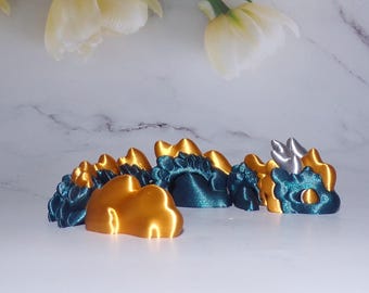 3D Printed Articulated Kaida Dragon Fidget Toy