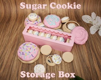 Sugar Cookie Storage Containers- 3D Printed- Multiple to choose from