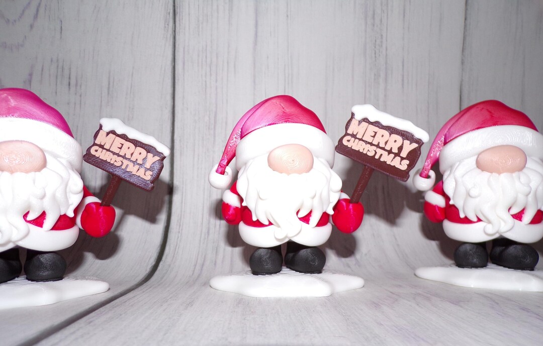 38''H Animated Gnome Santa