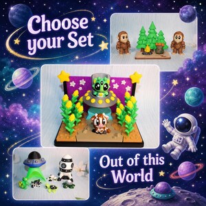 Choose Your Out of This World Playset – 3D Printed Minis-Bundles