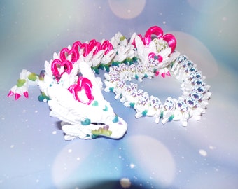 3D Printed Light Heart Dragon 27"