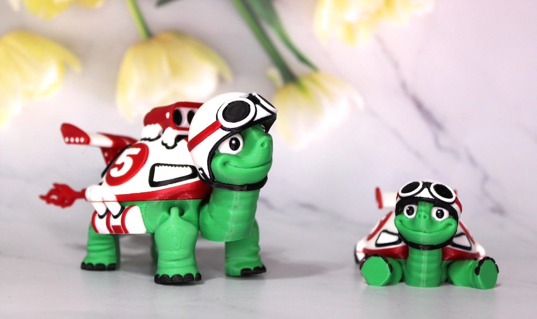 Fidget Racing Racing Turtle Flexi Fidget Articulated Toys-free Shipping - Etsy