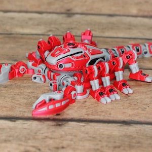 Cyber Scorpion 3d Printed Articulated Flexi Fidget
