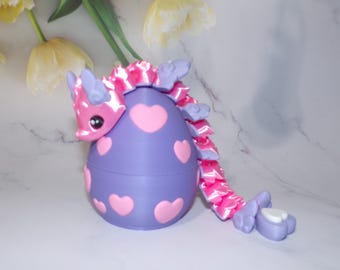 Articulated Cupid Snake Fidget Toy: 3D Printed Desk Decor