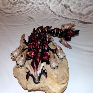 3D Printed Articulated Dragon Fidget Toy
