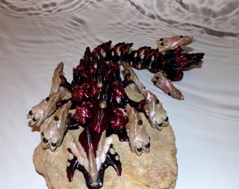 3D Printed dune striker Articulated Dragon Fidget Toy