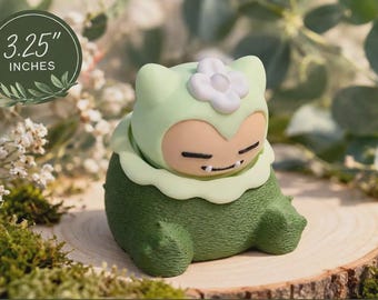 3D Printed Clicker Fidget Toys | Mini Nature Themed Desk Toy, Collectible Figures