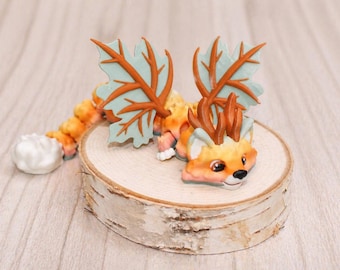 Cute Articulated Dragons – Choose Your Dragon | 3D Printed Fantasy Dragon Toy | Mini Desk Pet Gift