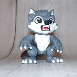 Werewolf 3d printed Articulated Figurines