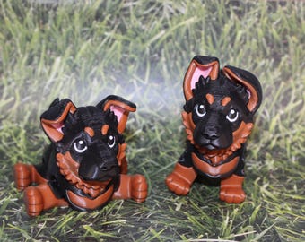 German Shepard Puppy 4"