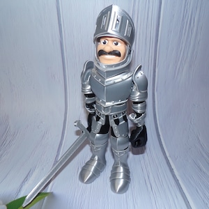 3D Printed Articulated Knight Flexi Fidget