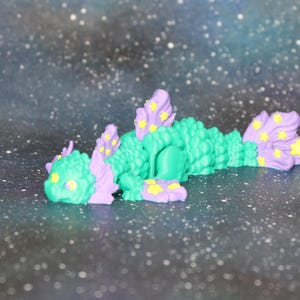 3D Printed Articulated Dragon Fidget Toy