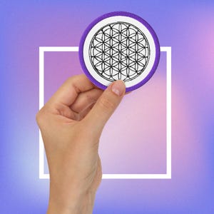 Flower of life patch