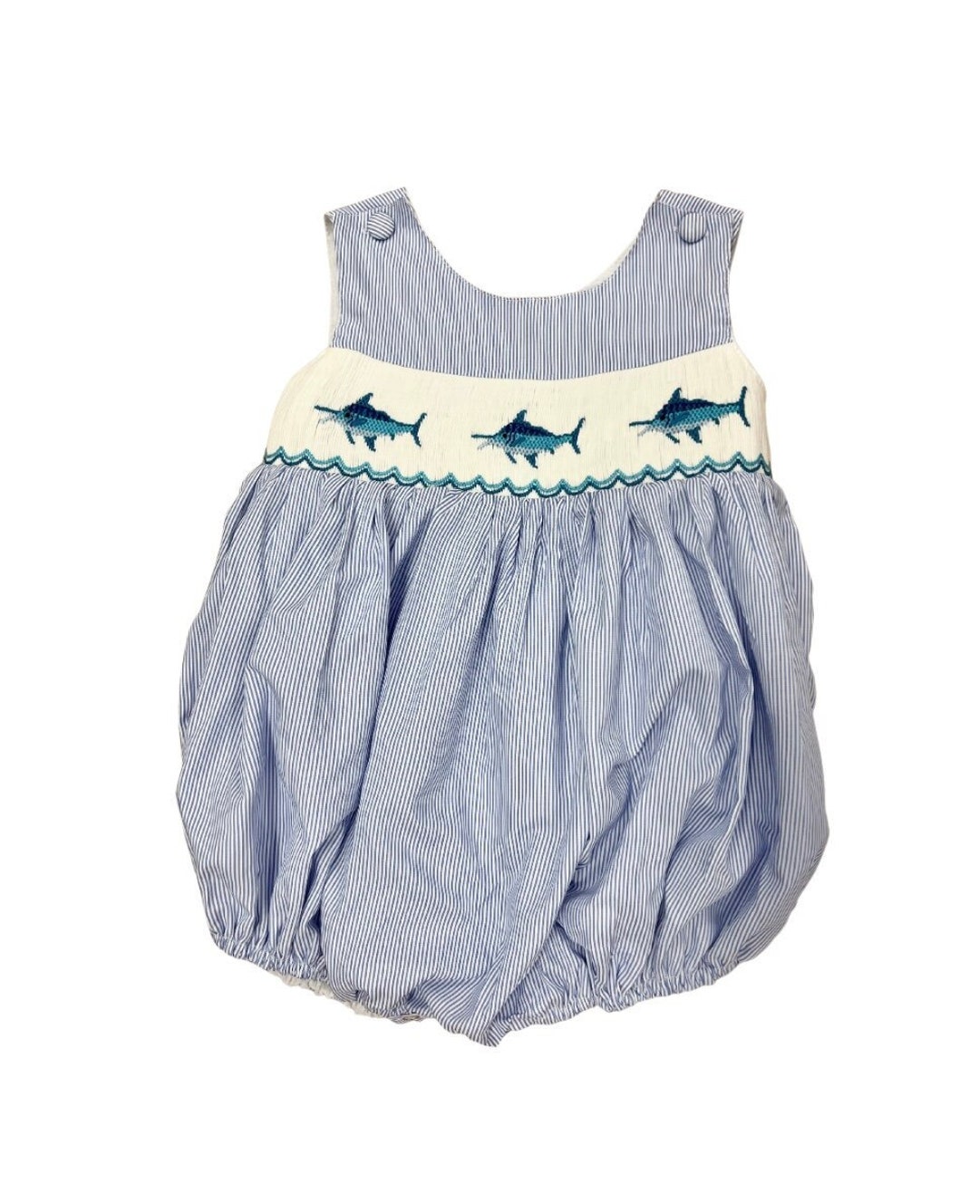 Beige Vichy Smock Bubble main image 1