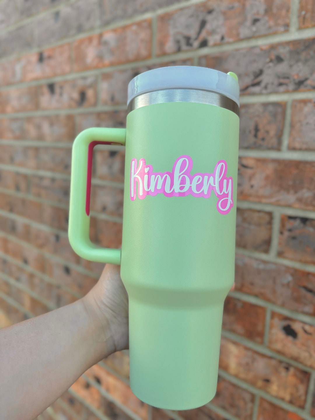 Name Decal Sticker, Name Decal, Stanley Cup Name Decal,custom Vinyl ...