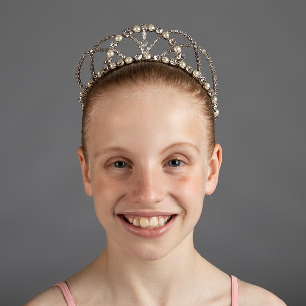 Silver and Pearl Ballet Performance Tiara