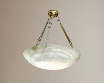 Honey White Alabaster Ceiling Light Fixture, candle sconce, modern pendant lighting fixture.