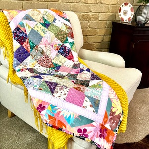 9-Patch Disappearing Quilt Pattern: Anfänger Modernes Patchwork (PDF)