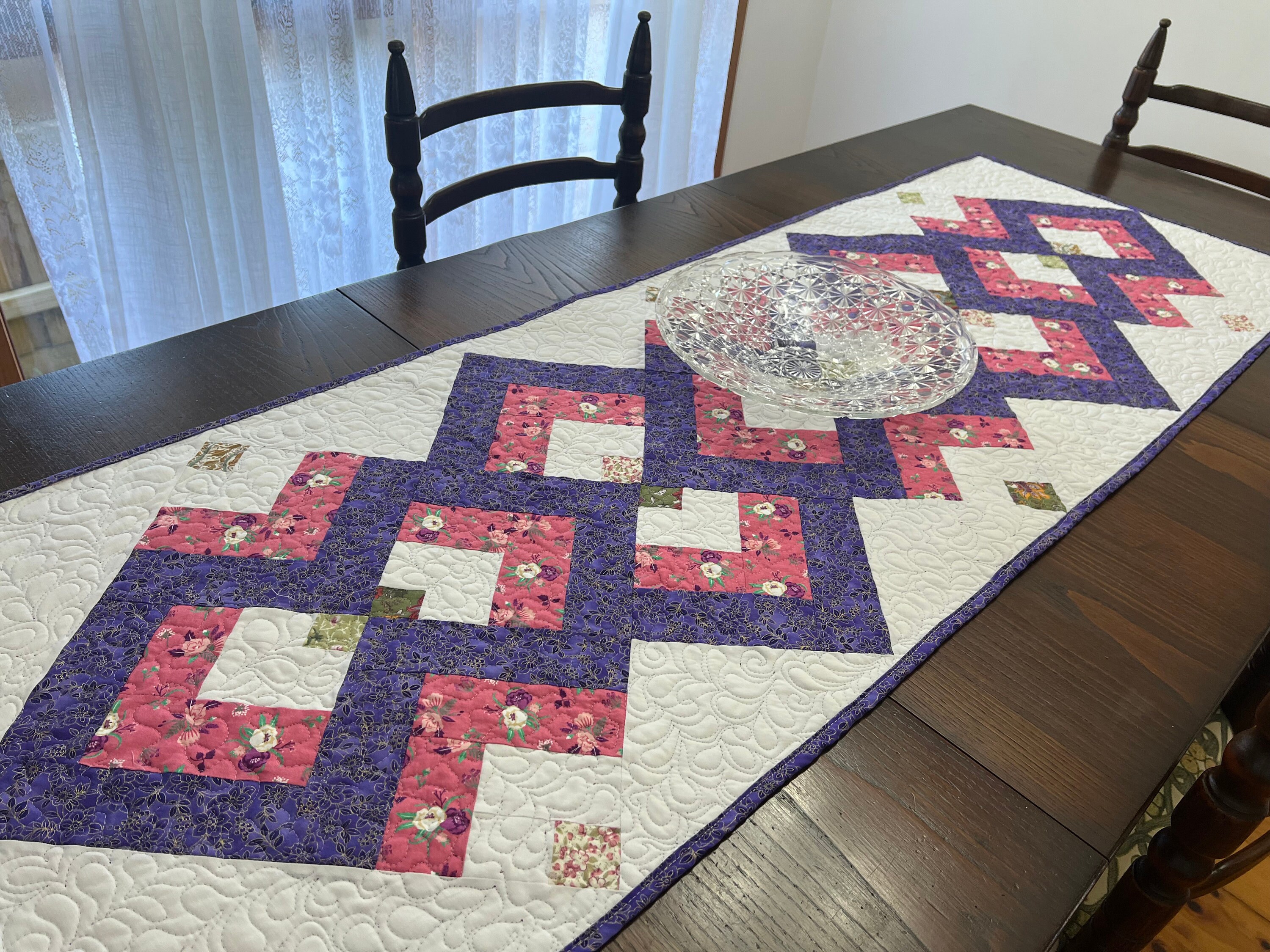 Easy Quilted Table Runner Pattern: Beginner-friendly Tutorial (PDF ...