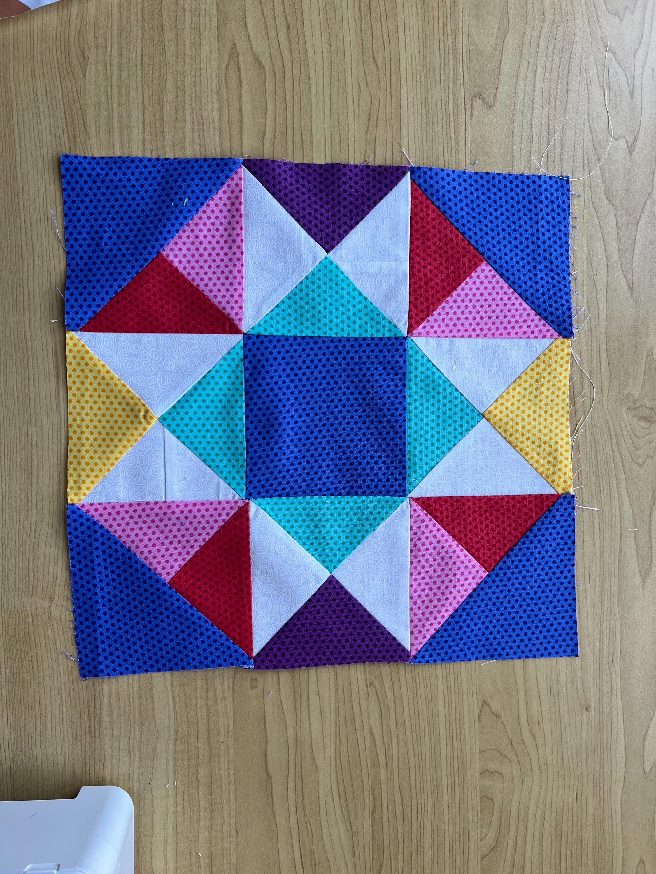 Flower Quilt Block Pattern: Spring Floral Patchwork (PDF Pattern) - Etsy