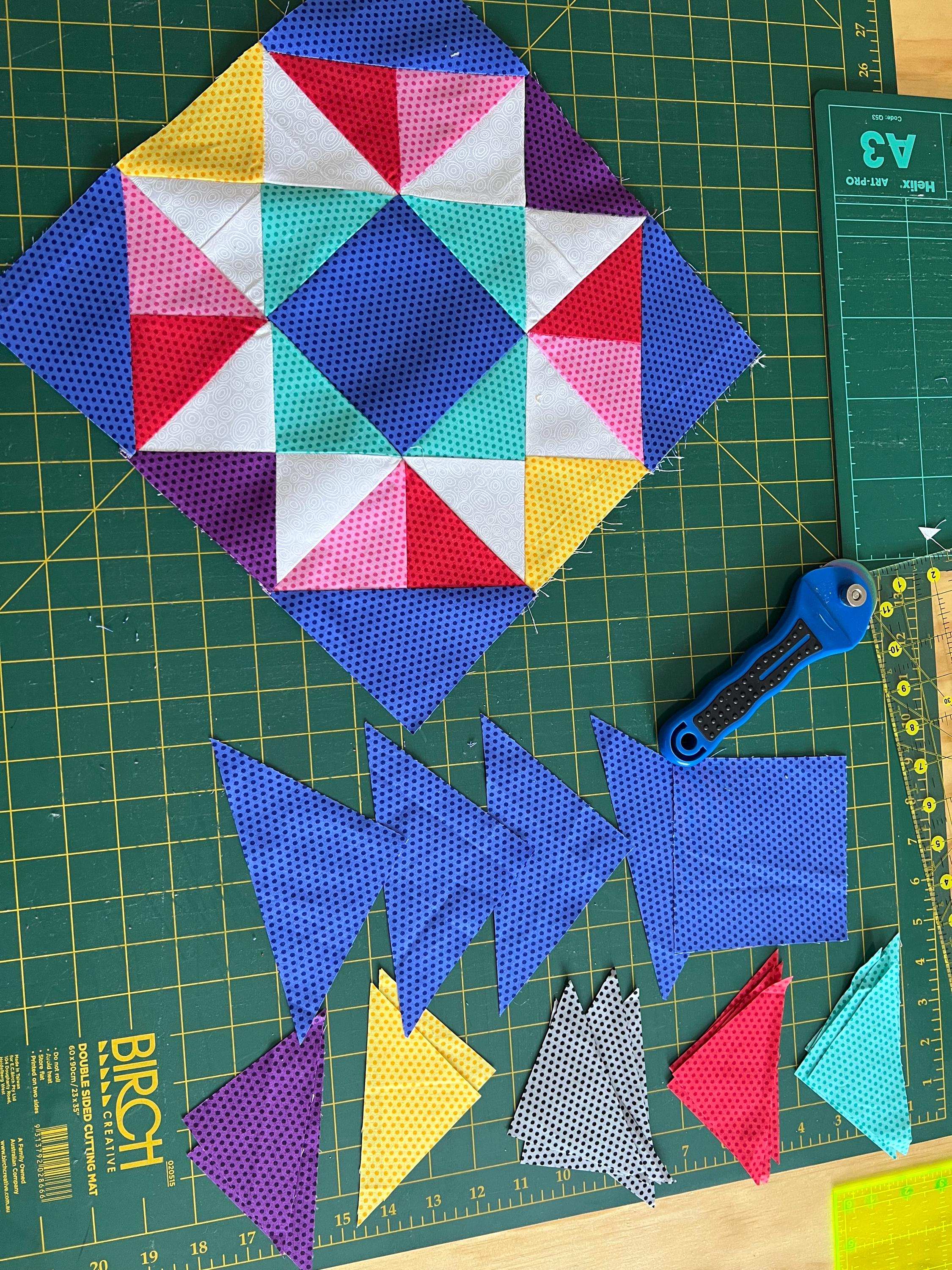 Flower Quilt Block Pattern: Spring Floral Patchwork (PDF Pattern) - Etsy