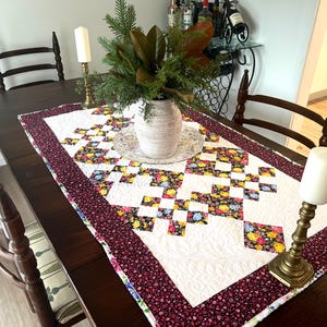 Disappearing 4 Patch Quilt Pattern – Easy Patchwork Quilt Pattern, Beginner-Friendly PDF, Modern Quilting Pattern, Instant Download