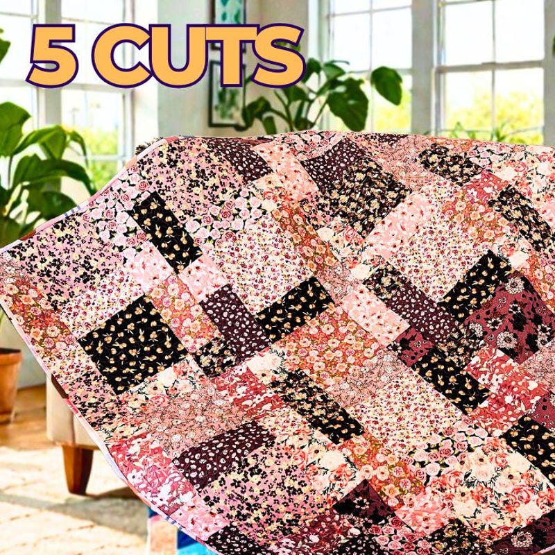 Fat Quarter Quilt Pattern - Etsy