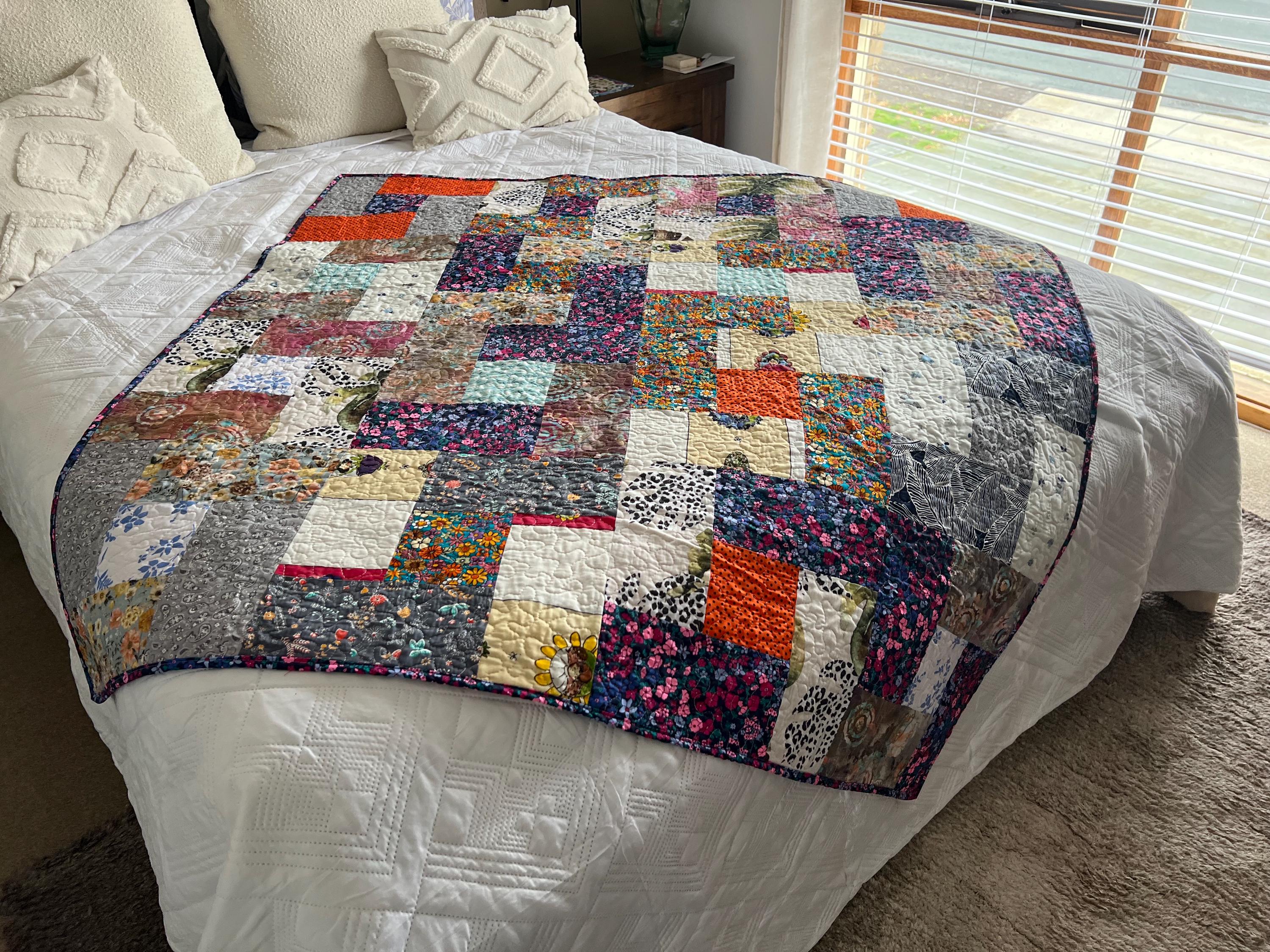 Stacks Quilt Pattern: Easy Beginner Scrap Buster (PDF Pattern) - Etsy