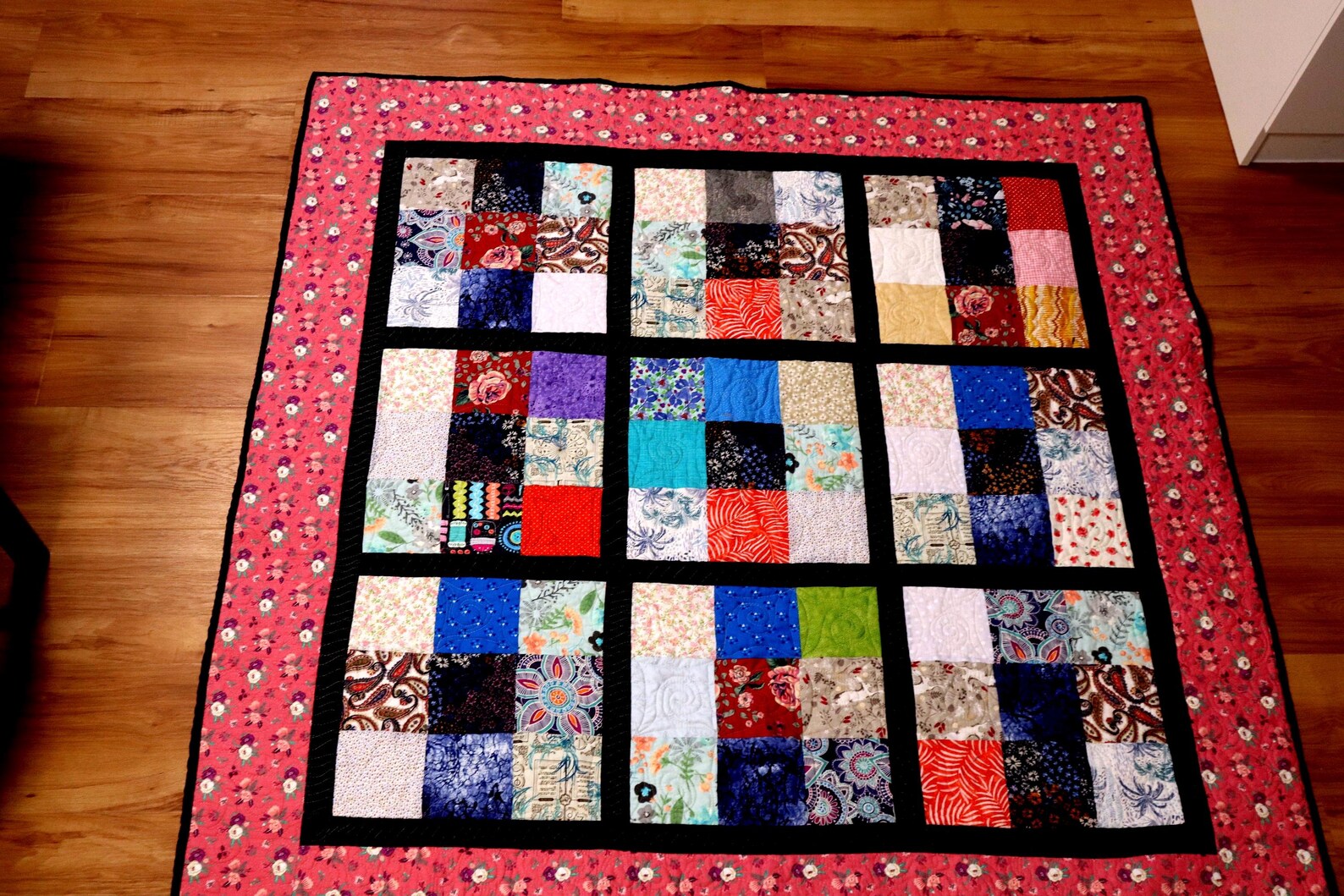 Soft Unique Handmade Patchwork Quilt: Soft, Unique Bed or Throw Quilt - Etsy