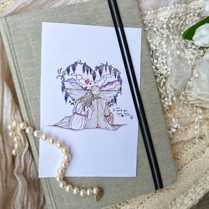 And I Want You Right Here/The Lakes from Folklore Watercolor Art Print