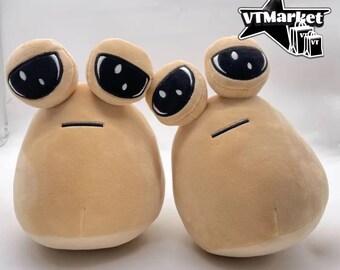 Linda mascota alienígena Pou 22 cm juguetes de peluche de dibujos animados