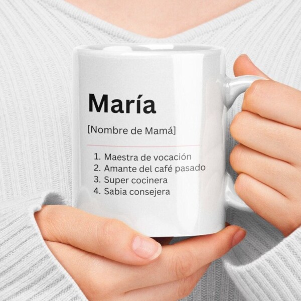 Taza personalizada para mamá, taza para cumpleaños papá, Taza para mamá, día de la madre, mothers day gift, fathers day gift