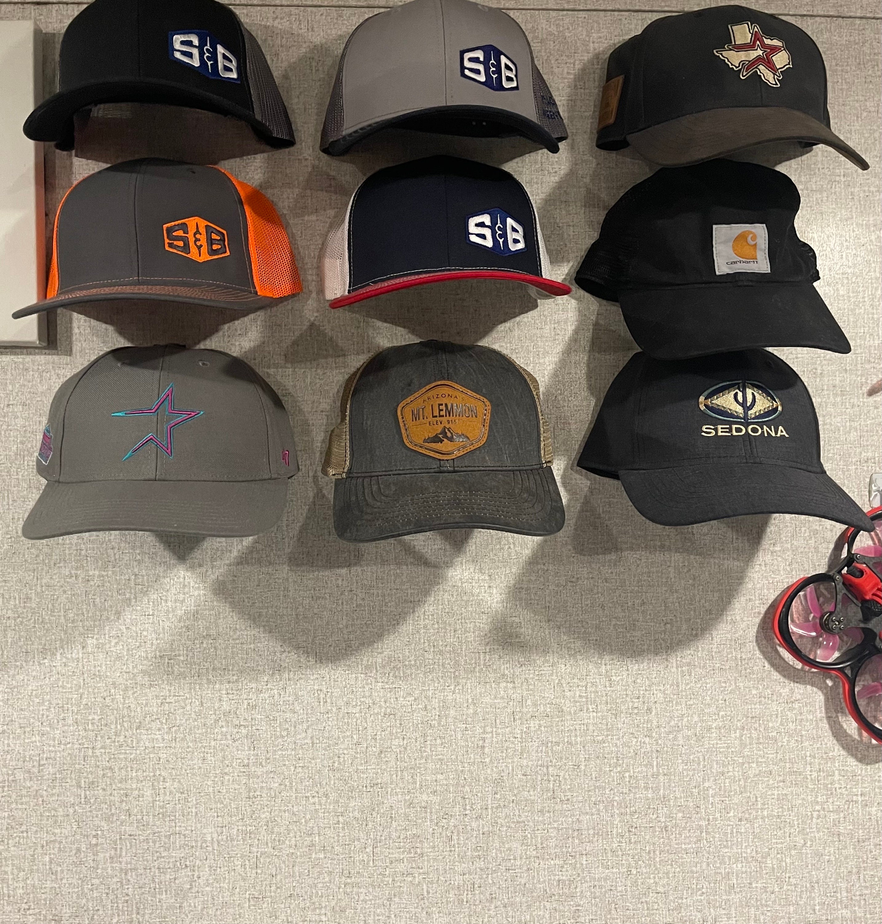 Hat Rack for Baseball Caps 