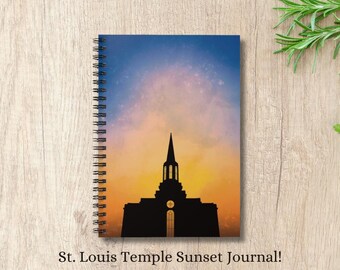 St. Louis Temple Study Journal - LDS Spiritual Notebook