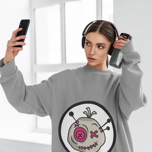 VoodooToken Sweatshirt Grey image 2