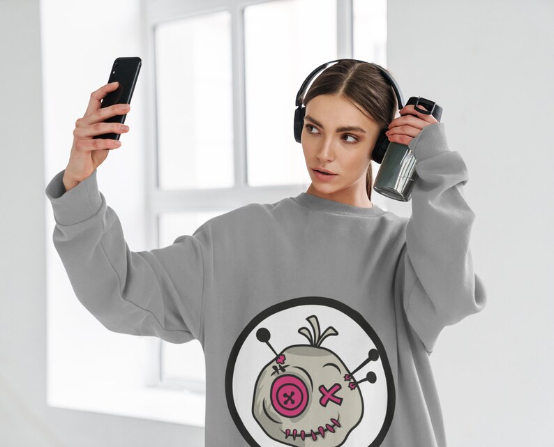 VoodooToken Sweatshirt Grey image 2