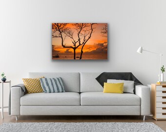 Punta Cana Beach Sunrise Foto Poster Druck Dominikanische Republik Karibik Insel