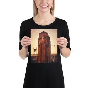Cleveland Guardians Statue Photo Progressive Field Baseball Image Bridge