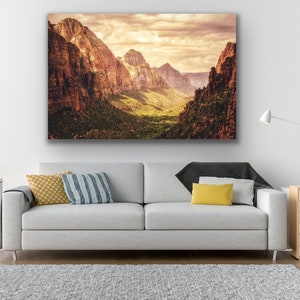 Zion National Park - Summer Morning Photo Print