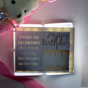 Biglietto d'amore nascosto: romantico, sorprese, regalo, confessione, compleanno, biglietto d'auguri/cartolina