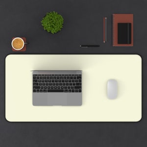 beige desk mat/yellow desk mat/desk mat/single color desk mat