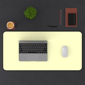 Cream Desk Mat